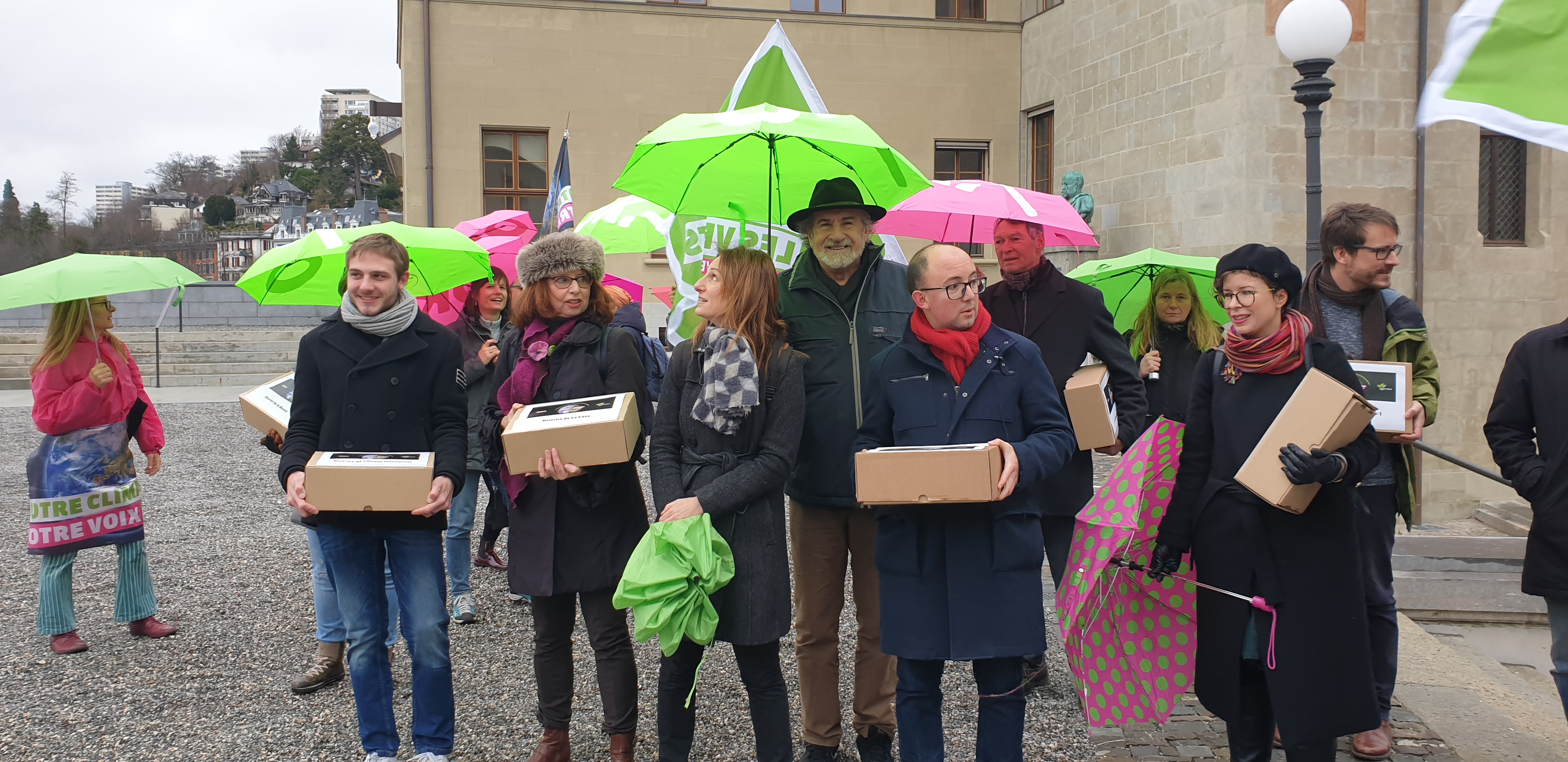 14'000 signatures pour inscrire la protection du climat dans la Constitution vaudoise